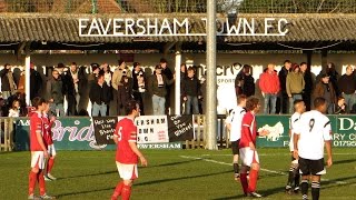 Faversham Town v Whitstable Town  Jan 2015 [upl. by Karin]