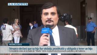 Trimarco declaró que su hija fue violada prostituida y obligada a tener un hijo [upl. by Jedthus]