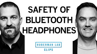 Are Bluetooth Headphones Safe  Dr Matt MacDougall amp Dr Andrew Huberman [upl. by Eddie]