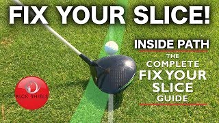 HOW TO FIX YOUR GOLF SLICE amp FIND MORE FAIRWAYS [upl. by Harobed]