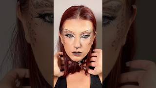 Tiktok amp instagram• niikoletak makeup leopardprint halloween makeupartist makeuptutorial [upl. by Imre]