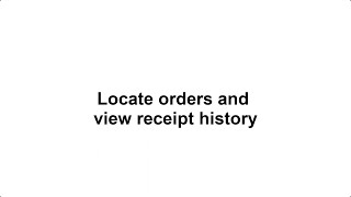 Moneris Go Retail  Locate orders and View receipt history [upl. by Eiuqram410]