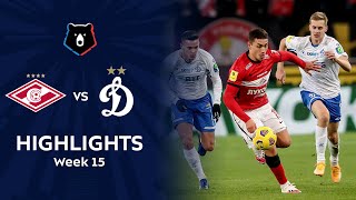 Highlights Spartak vs Dynamo 11  RPL 202021 [upl. by Sueaddaht511]