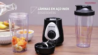 Mini Liquidificador Portátil Mondial Personal Blender Pratic Dg 01 [upl. by Aenitsirhc778]