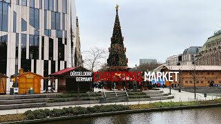 DÜSSELDORF • Germany  Christmas Market [upl. by Nyrtak]