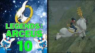 Lets Play Pokemon Legends Arceus Part 10  So Much Climbing [upl. by Nagad]