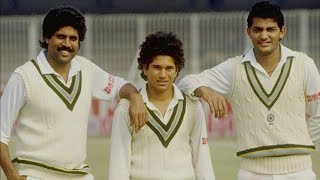 India vs Pakistan  Sachin Tendulkar first Match in 1989  Mein Khelega [upl. by Akcir61]