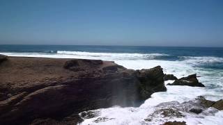 Big Surf at Montana De Oro Blow Hole Central California [upl. by Petit]