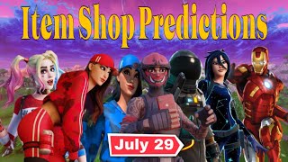 Fortnite Item Shop Tomorrow Predictions  Monday July 29 2024 July292024 [upl. by Lienad]