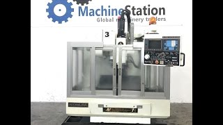 KITAMURA MYCENTER 1 CNC VMC [upl. by Warfeld263]