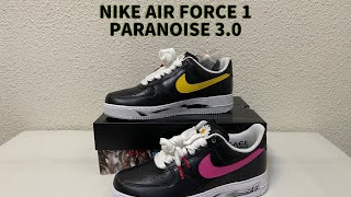 GDragon PEACEMINUSONE x Nike Air Force 1 Paranoise 30 Unboxing [upl. by Demmer]