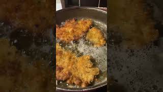 Frying chicken cullet [upl. by Eyt]