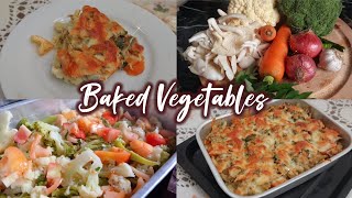 Cooking Vlog 75 How to make Baked vegetables recipe in tamil 😋 😍  for breakfastdinner [upl. by Ib]