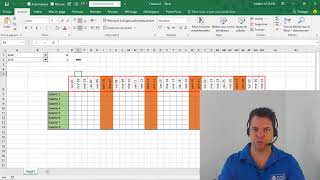 Créer un calendrier automatique dans Excel 📆 [upl. by Neiht566]