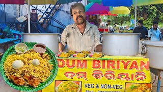 Best Chicken Biryani In Bhubaneswar Only Rs 100  Bhubaneswar Famous Biryani  Indian Street Food [upl. by Saval]