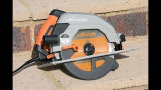 Evolution R185CCSL Circular Saw  Saw provided by Evolution for review [upl. by Loralee109]