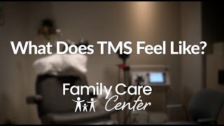 What Does TMS Feel Like  Family Care Center TMS [upl. by Meekahs]