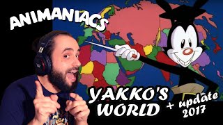 Le Nazioni del Mondo  ANIMANIACS YAKKOS WORLD con aggiornamento  Italian cover [upl. by Eilitan]