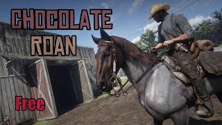 Getting a Free Chocolate Roan Dutch Warmblood Early in Chapter 2  Red Dead Redemption 2 [upl. by Ysus]