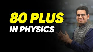 80 Plus in Physics in 3 Months  JEE Main 2024  Yes You CAN [upl. by Llertac]