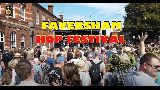 FAVERSHAM HOP FESTIVAL 🇬🇧 KENT ENGLAND unitedkingdom [upl. by Maice]