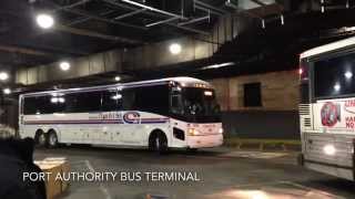 Coach USA 2012 MCI D4505 12838 New Jersey Transit 2002 MCI D4500 8295 amp YO Bus 2000 MCI 102DL3 6505 [upl. by Malvina]