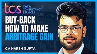 Unlocking TCS BuyBack Arbitrage Opportunities buybackofshares tcs stockmarket [upl. by Icats977]