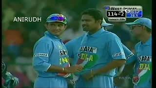 Anil Kumble All Bowled and LBW ODI Wickets vs West Indies 19902002 [upl. by Curzon]