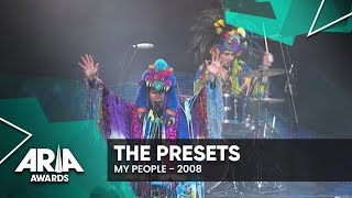 The Presets My People  2008 ARIA Awards [upl. by Nomar]