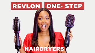 REVLON ONE STEP HAIRDRYER COMPARISON  KAIZEN TSHEGO [upl. by Olivier786]