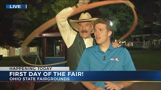 Matt Edwards meets T Texas Terry at the Ohio State Fair [upl. by Alduino453]