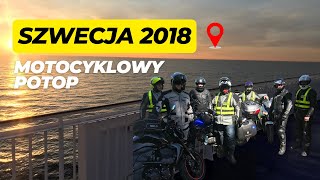 M8 Szwecja 2018 motocyklowy potop [upl. by Alita]