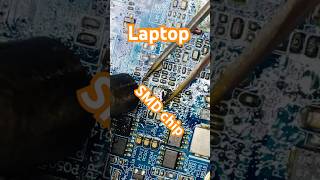 SMD  Laptop chip shortvideo shortsfeed daily electronics repair laptop smd shorts [upl. by Leahci]