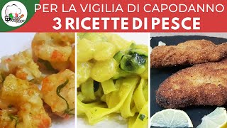 3 RICETTE PER LA VIGILIA DI CAPODANNO  FoodVlogger [upl. by Htbazile]