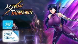 Gameplay De Action Taimanin Con Un Celeron N3060 109 [upl. by Ayra]