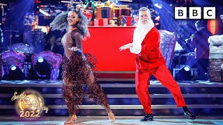 Alexandra Mardell amp Kai Widdrington Quickstep to Sleigh Ride by The Ronettes ✨ BBC Strictly 2022 [upl. by Ahsercel560]