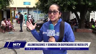 AGLOMERACIONES Y DEMORAS EN DISPENSARIO DE NUEVA EPS [upl. by Bollen718]