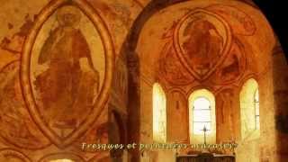 LAVARDIN Eglise Saint Genest Fresques et peintures murales [upl. by Roleat443]