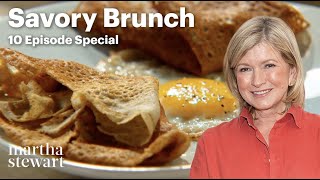 Martha Stewart’s Brunch Favorites  10 Savory Recipes [upl. by Schug]