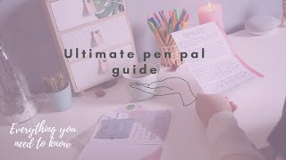 pen pal guide how to find pen pals  snail mail tips for beginners [upl. by Gennie]