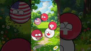 Siapa yang pilih palestina 🇵🇸 countryballs animation cartoon magic5 fyp [upl. by Synn]