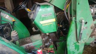 John deere 5410 fuel issues [upl. by Amadis]