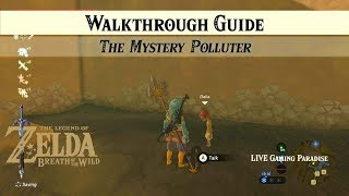 Breath of the Wild  The Mystery Polluter Main Side Mission [upl. by Rabma406]