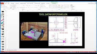 3 Ders Temel beton kalıp ve demir metrajı [upl. by Netsrejk]