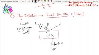 12th class47PhysicsWave OpticsBrewster lawPolarisation by reflectionNumericalNEETJKBOSE [upl. by Salli]