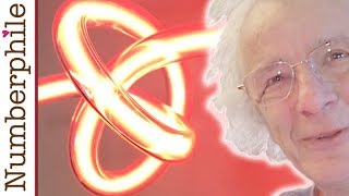 Neon Knots and Borromean Beer Rings  Numberphile [upl. by Delano]