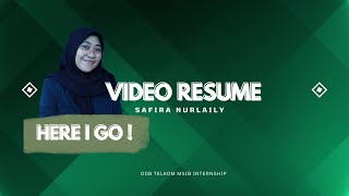 Video Resume Internship MSIB DDB TELKOM🚀🚀🚀🚀 [upl. by Olihs]