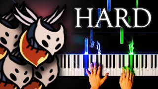 Kingdoms Edge from Hollow Knight  Piano Tutorial [upl. by Johnette]