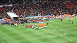 2010 World Cup Final National Anthems [upl. by Sivar]