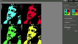 Photoshop Elements 9New Pop Art Effect [upl. by Archibaldo]